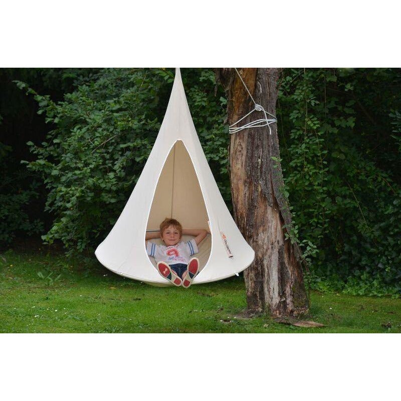 Cacoon Bebo Kid Hanging Nest Chair White Simply Hammocks