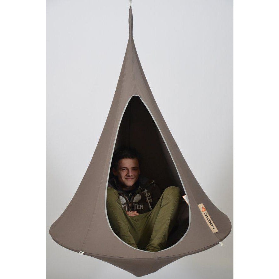 Cacoon Bebo Kids Hanging Nest Chair Taupe Simply Hammocks