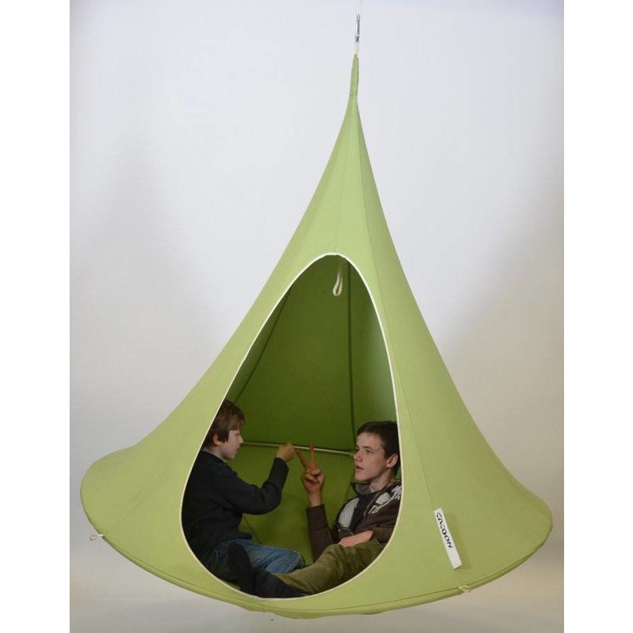 Cacoon Double Hanging Nest Chair Green Simply Hammocks