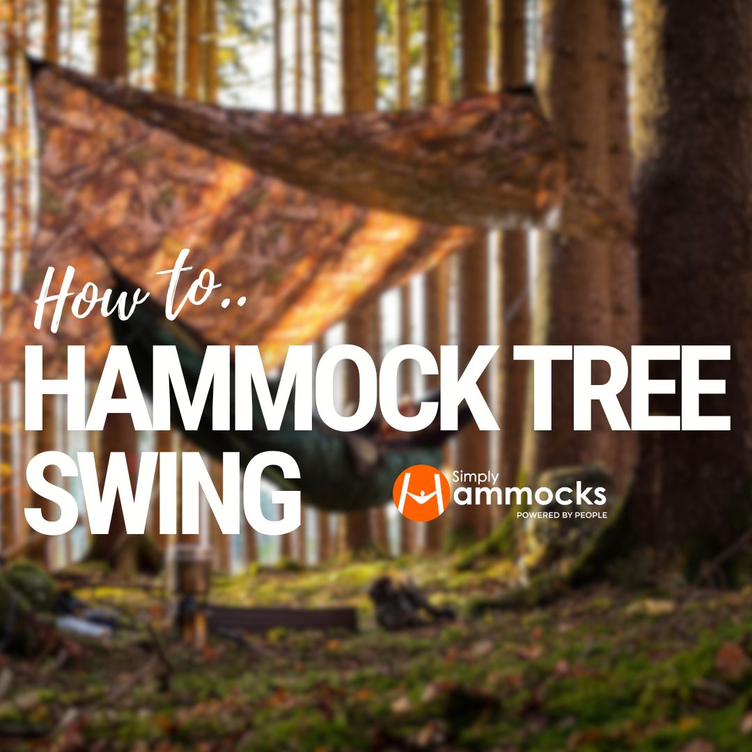 How do you Make a Hammock out of a Tree Swing?