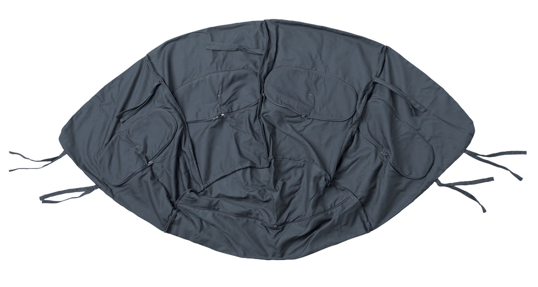 CLEARANCE Globo Double Royal Seater Anthracite Pillowcase (C)