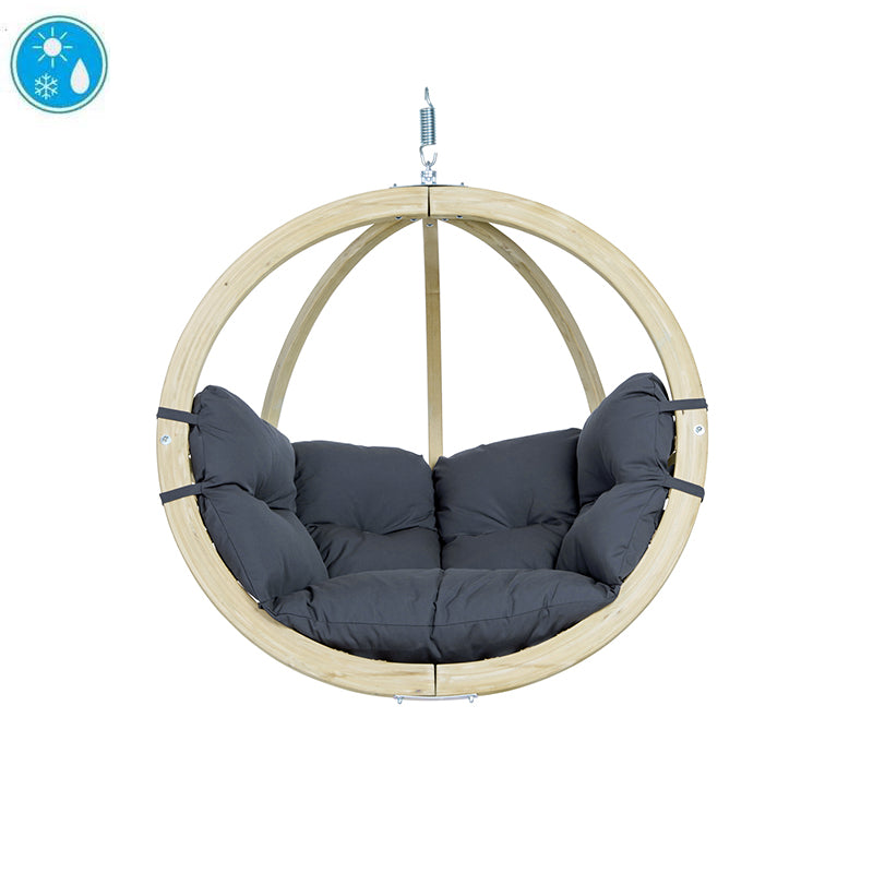 Globo Single Natura Hanging Egg Chair