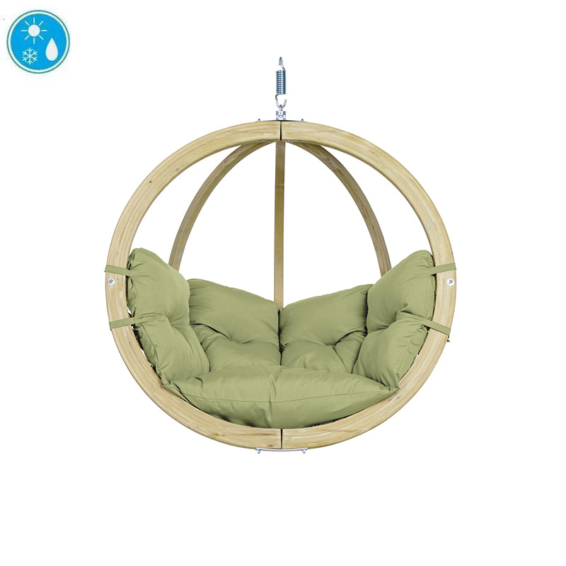 Globo Single Natura Hanging Egg Chair