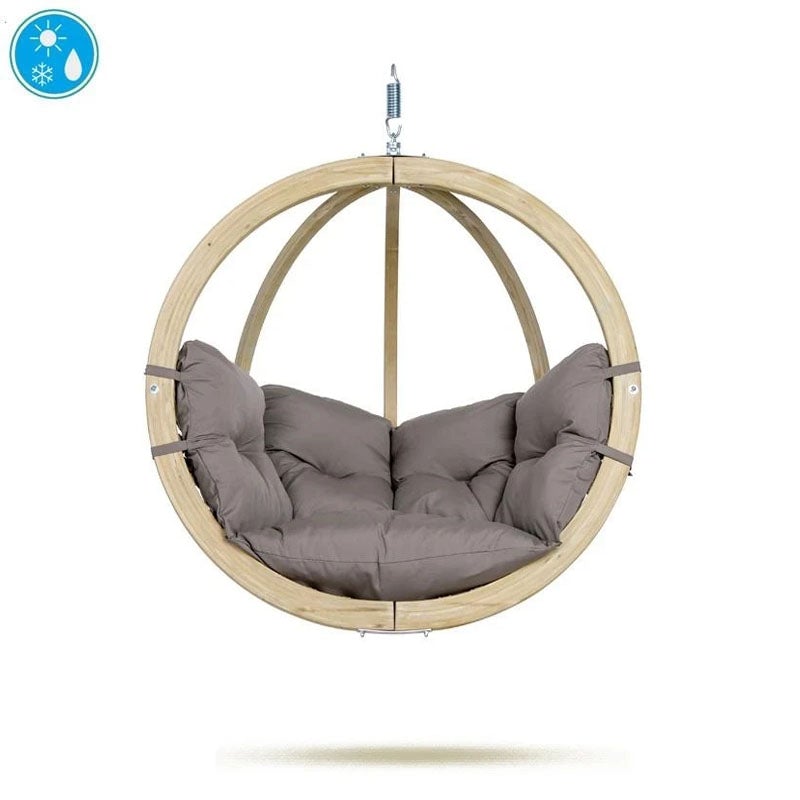 Globo Single Natura Hanging Egg Chair