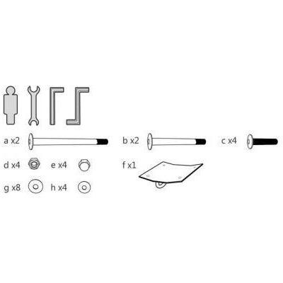 Simply Hammocks Accessories GLOBO SINGLE STAND REPLACEMENT PART E (x 1 piece)